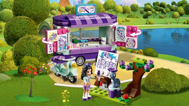 Конструктор Lego Friends - Передвижная творческая мастерская Эммы  