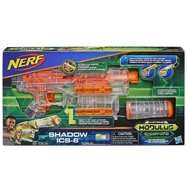 Nerf Нерф Бластер со стрелами Модулус Шэдоу  