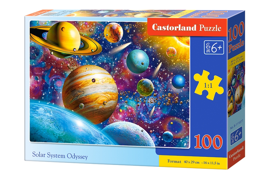 

Пазлы Castorland - Солнечная система, 100 элементов
