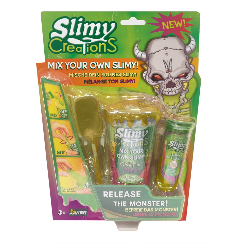 

Набор для создания слайма Slimy/ Слайми - Монстры с игрушкой, золотой