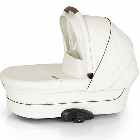 Коляска классическая Navington Caravel - Royal Snow, диаметр колес 30 см  
