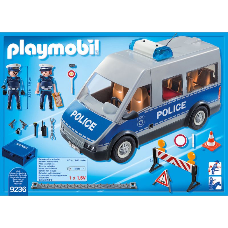 Playmobil. Промо-набор. Полицейский с машиной, свет и звук  