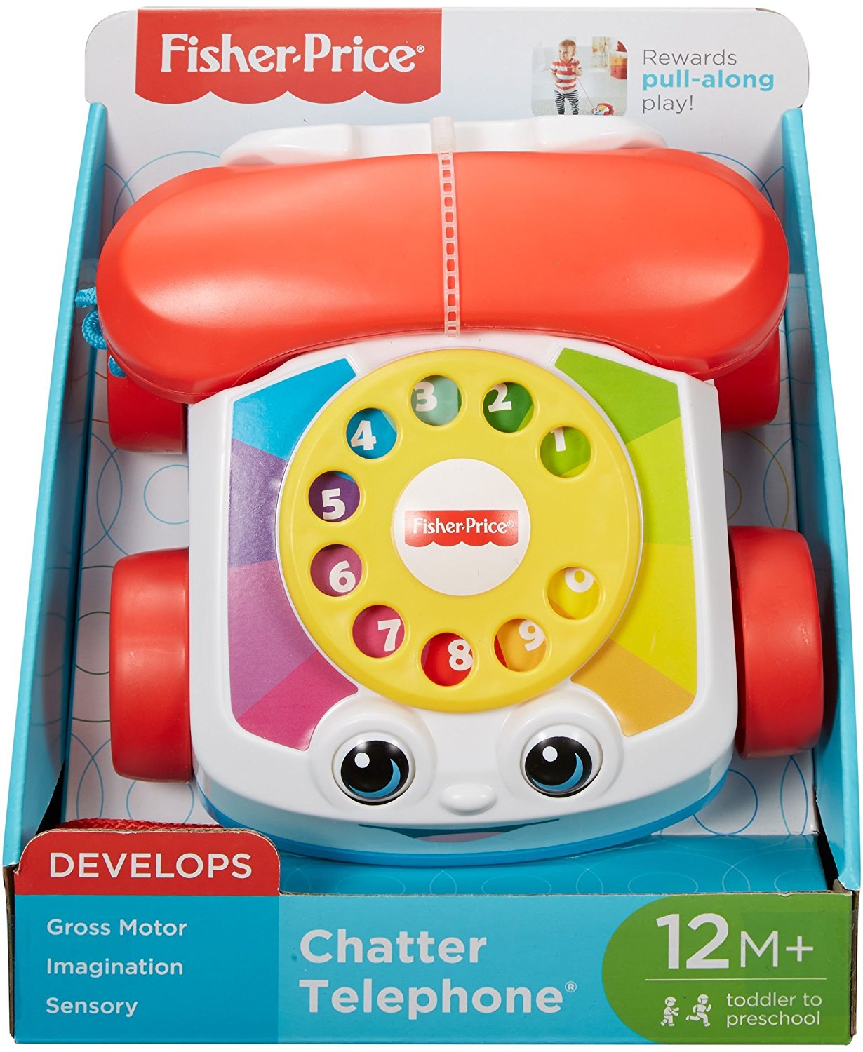 Fisher-Price. Говорящий телефон на колесах  