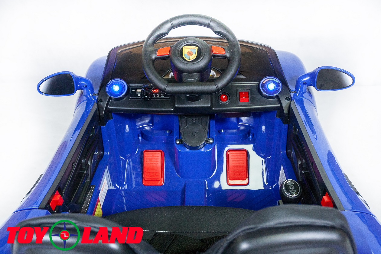 Электромобиль ToyLand Sport mini BBH7188 синего цвета  