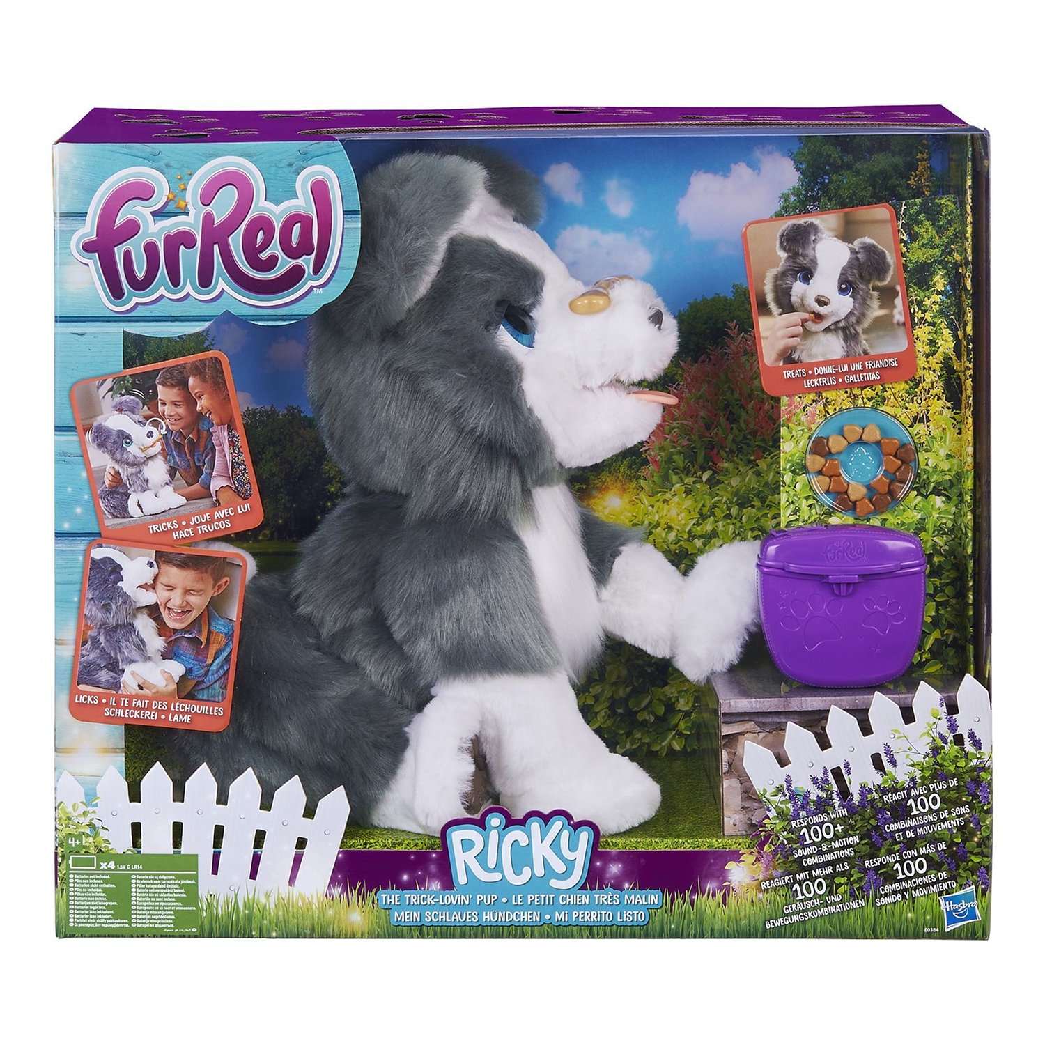 Интерактивная игрушка FurReal Friends - Щенок Хаски Рикки   