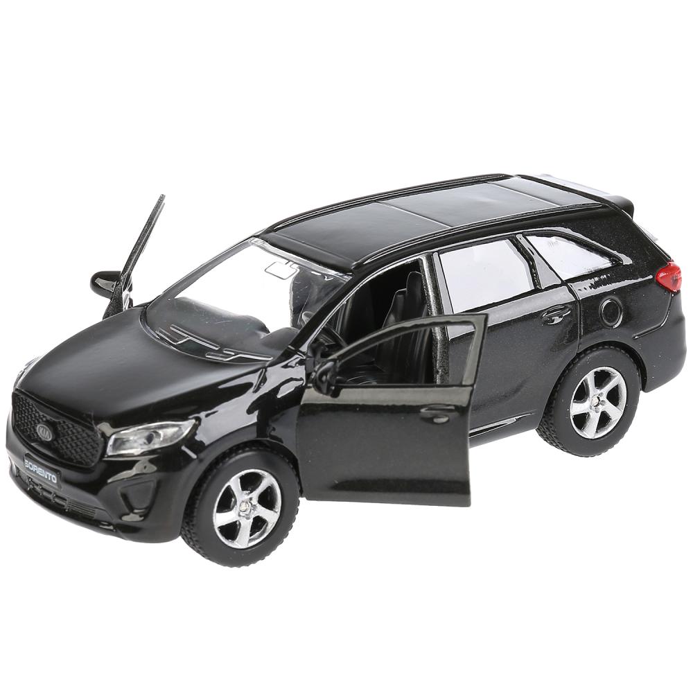 

Металлическая инерционная модель – KIA Sorento Prime, черный, 12 см, открывающиеся двери и багажник -WB)