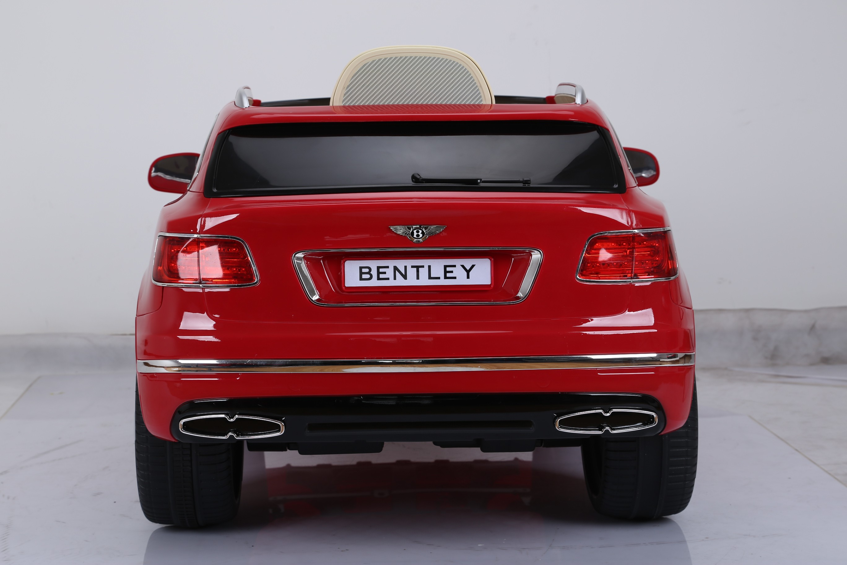 Электромобиль - Bentley Bentayga, красный  