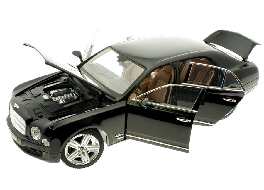 Bentley Mulsanne металлическая коллекционная модель, масштаб 1:18  