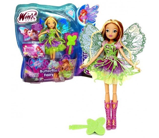 Кукла Winx Club Баттерфликс Флора  