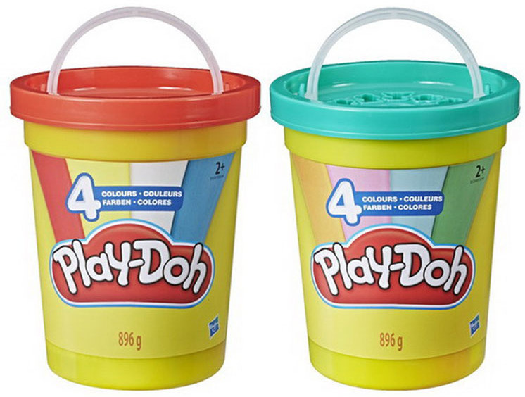 

Игровой набор Play-Doh - Большая банка, 4 цвета