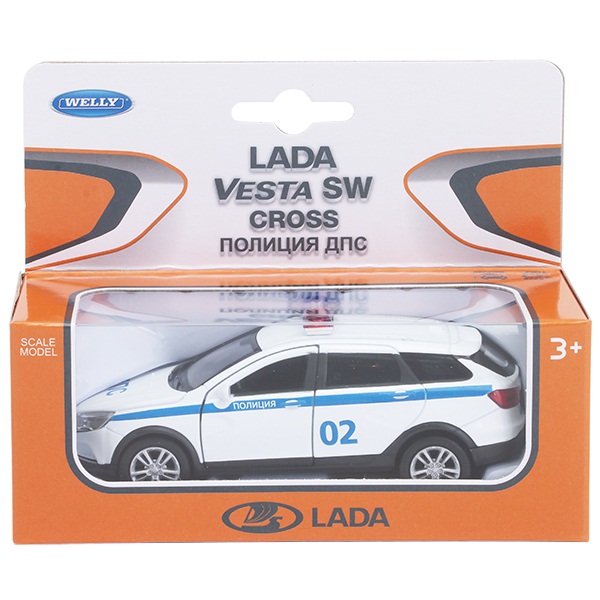 Модель машины Lada Vesta Sw Cross - Полиция ДПС, 1:34-39  