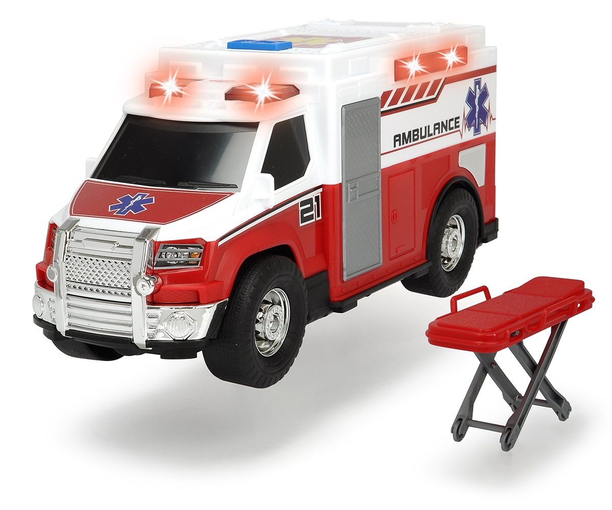 Dickie Toys Машина скорой помощи, свет и звук, 30 см  