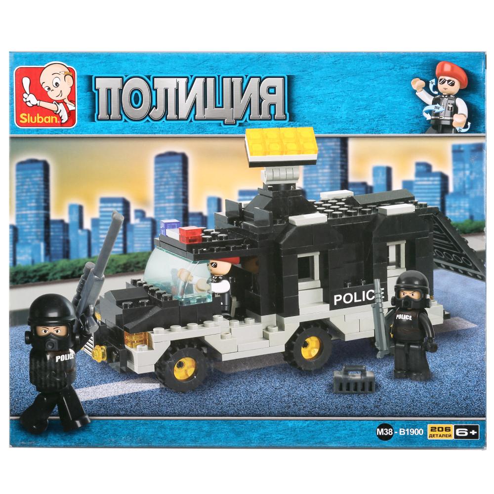 

Конструктор с фигурками - Военная Полиция, 206 деталей