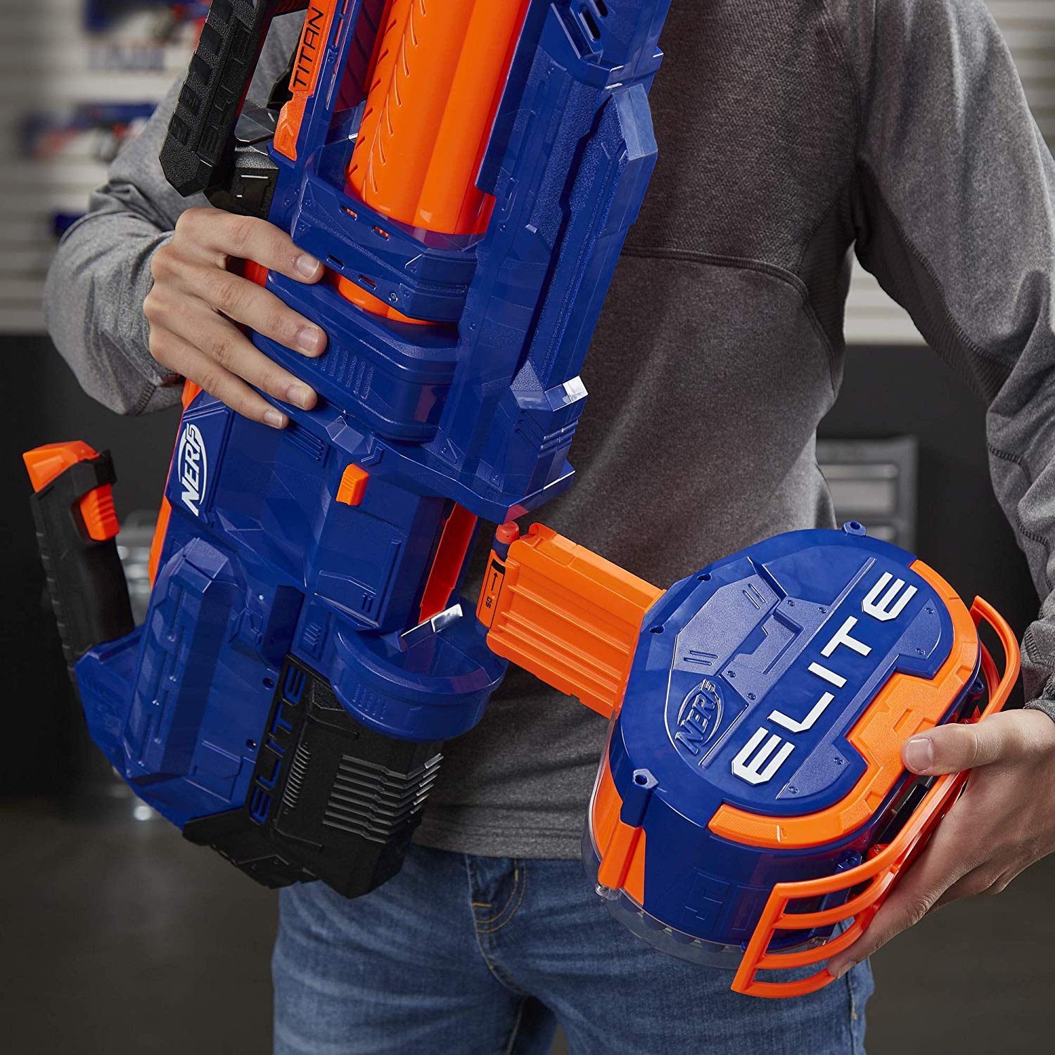 Бластер Hasbro Nerf Элит Титан CS-50, E2865 