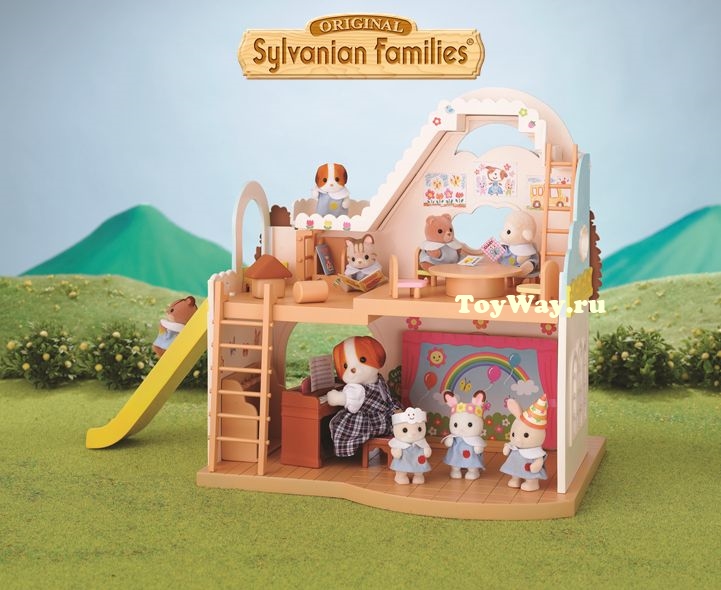 Sylvanian Families - Разноцветный детский сад Радуга  