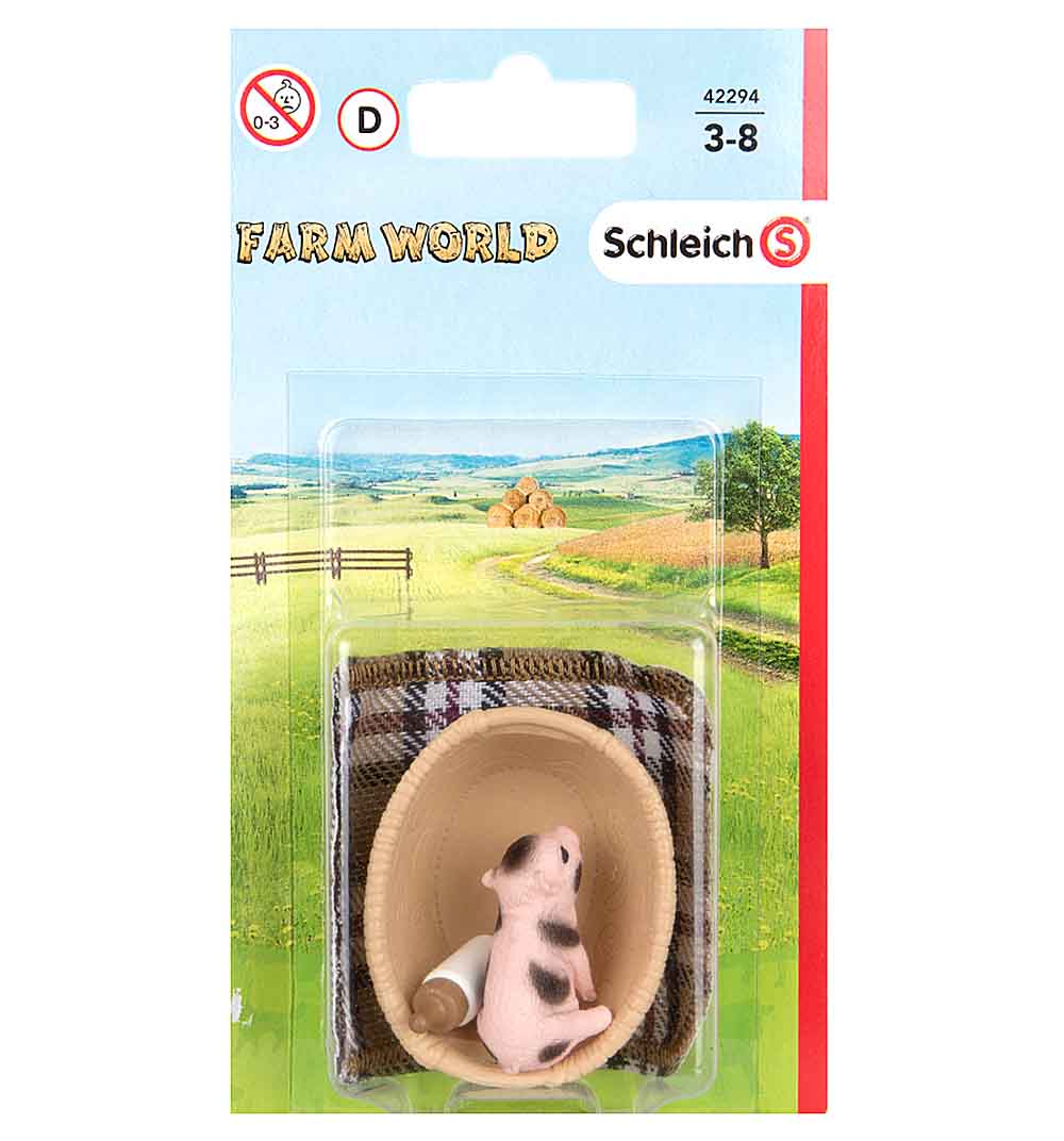 Игровой набор Farm Life - Мини-свинья с бутылочкой  