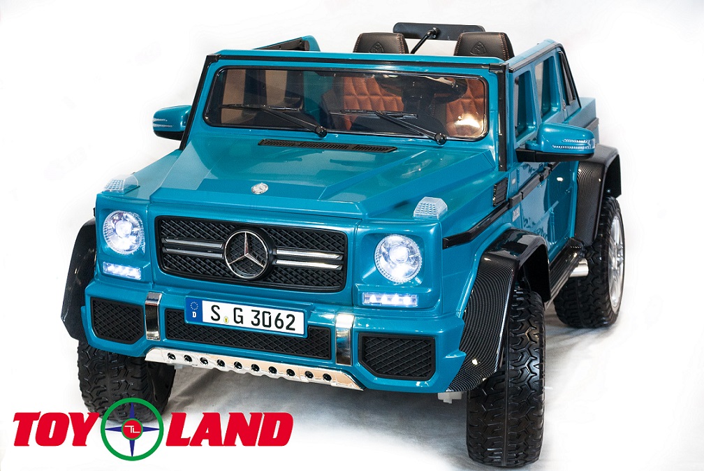 

Электромобиль ToyLand Mercedes-Benz Maybach G650 AMG синего цвета