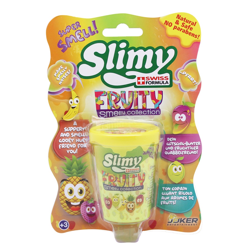 

Слайм с фруктовым запахом Slimy/Слайми, банан, 80 г