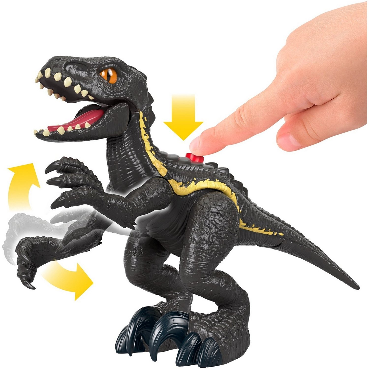 Динозавр Индораптор и Мейзи Локвуд Jurassic World Imaginext  