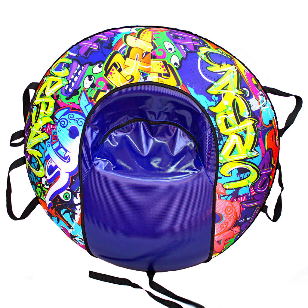 Санки надувные – Тюбинг Оксфорд Graffiti Comfort, 107 см