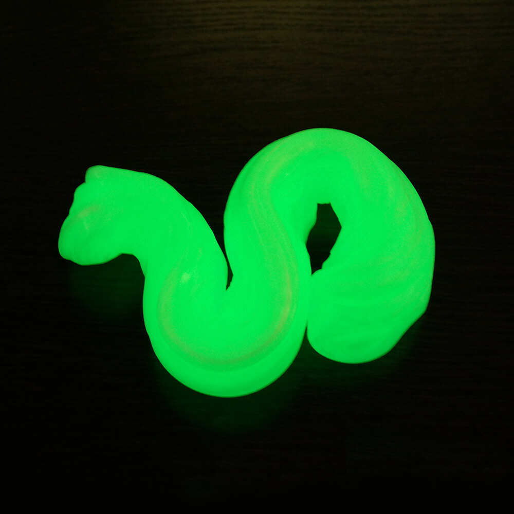 Жвачка для рук из серии Nano gum светится зеленым, 50 гр.  