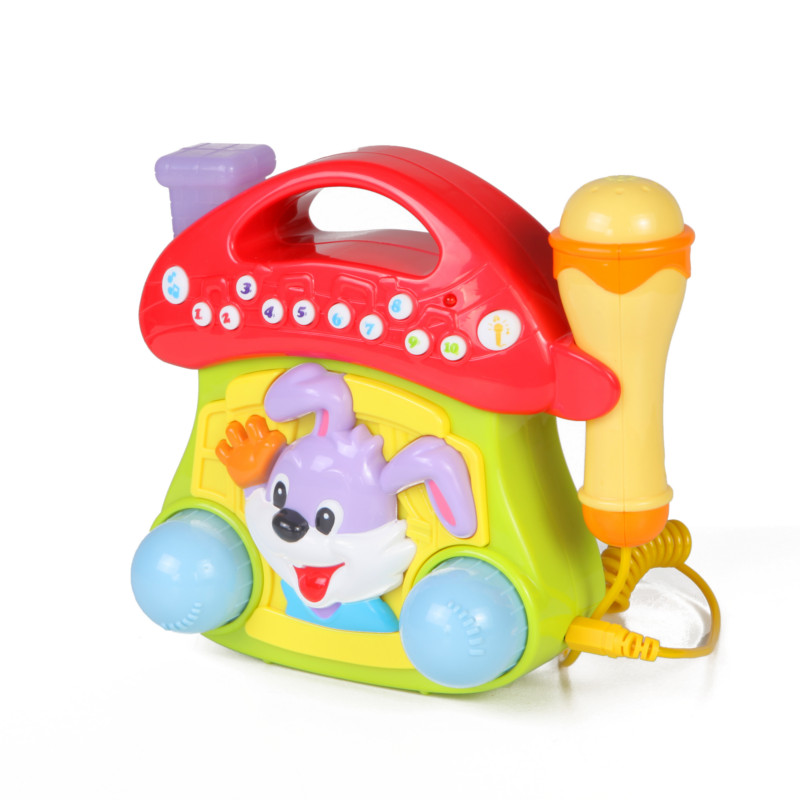Детская игрушка - Домик с микрофоном, свет и звук  