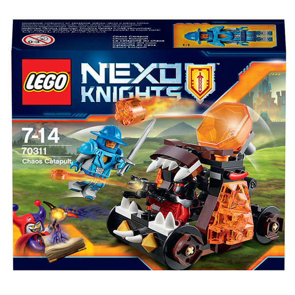 Lego Nexo Knights. Безумная катапульта  