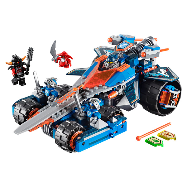 Lego Nexo Knights. Устрашающий разрушитель Клэя  