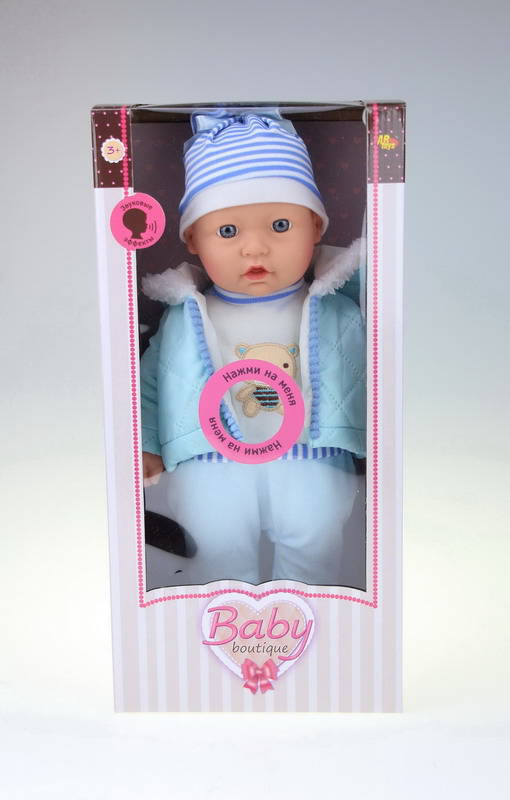

Кукла из серии Baby boutique, 40 см., со звуковыми эффектами