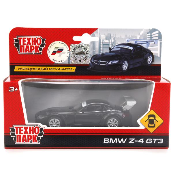 Металлическая инерционная машина - BMW Z-4 GT3, 1:38  