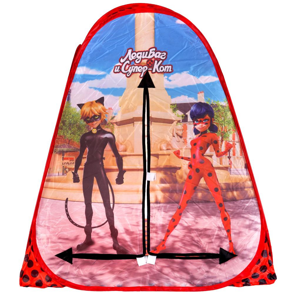 Детская игровая палатка из серии Леди Баг и Супер Кот, 81 х 91 х 81 см.  