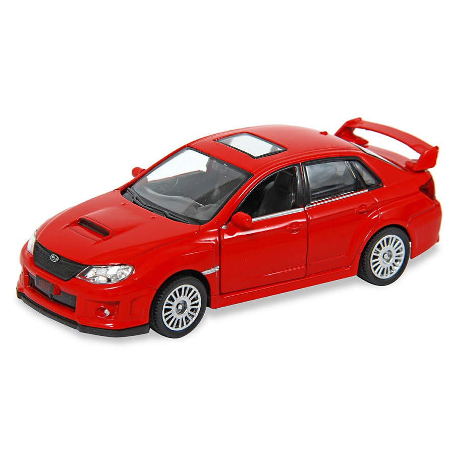 Металлическая инерционная машина RMZ City - Subaru WRX STI, 1:32, 2 цвета  