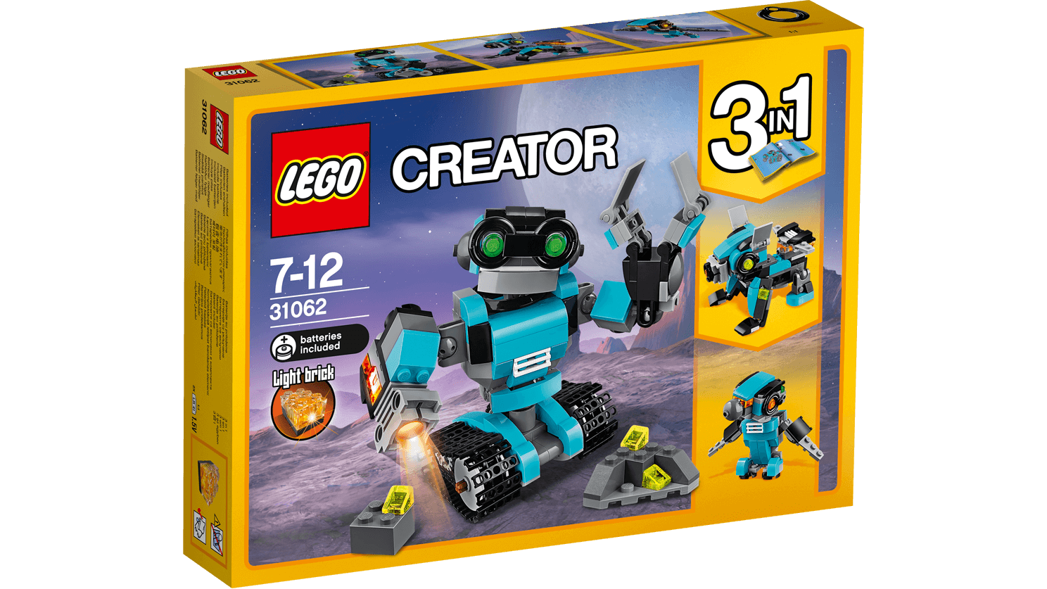 Робот creator. LEGO creator робот. LEGO creator 3 in 1. Лего 3 в 1 робот для мальчиков 7-12 лет. Конструктор LEGO creator 31062 робот-исследователь.