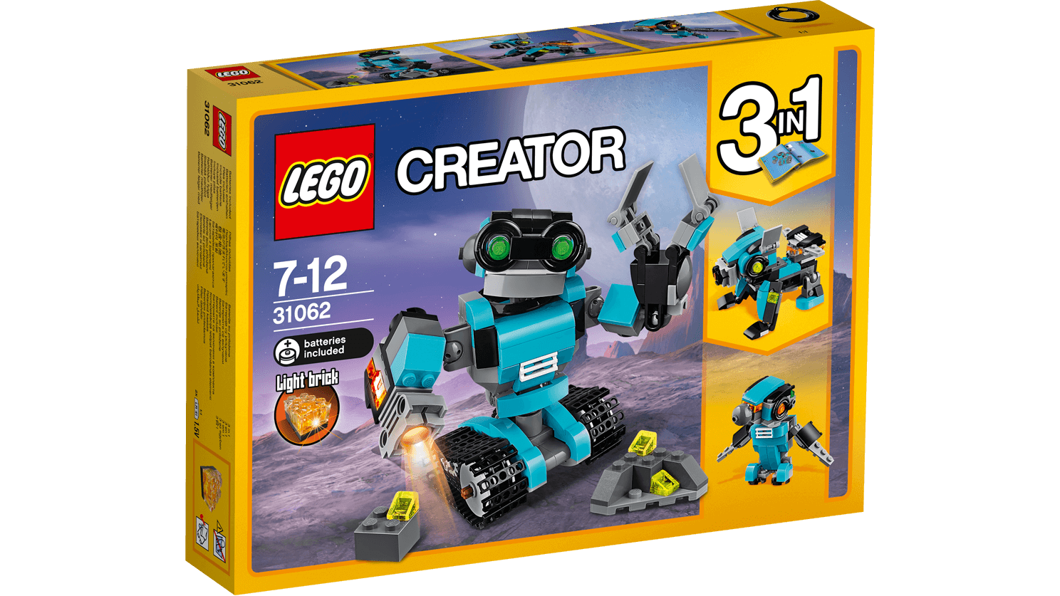 Lego Creator. Робот-исследователь  