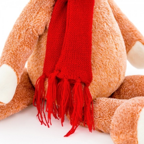 Мягкая игрушка - Лисёнок Рыжик в шарфике  