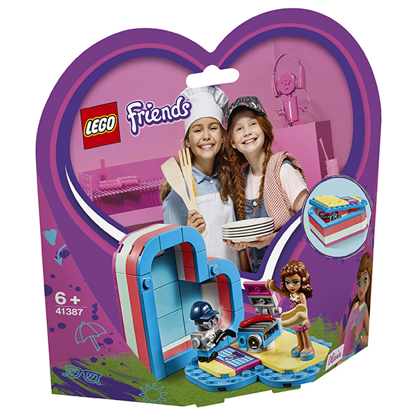 Конструктор Lego Friends Летняя шкатулка-сердечко для Оливии  