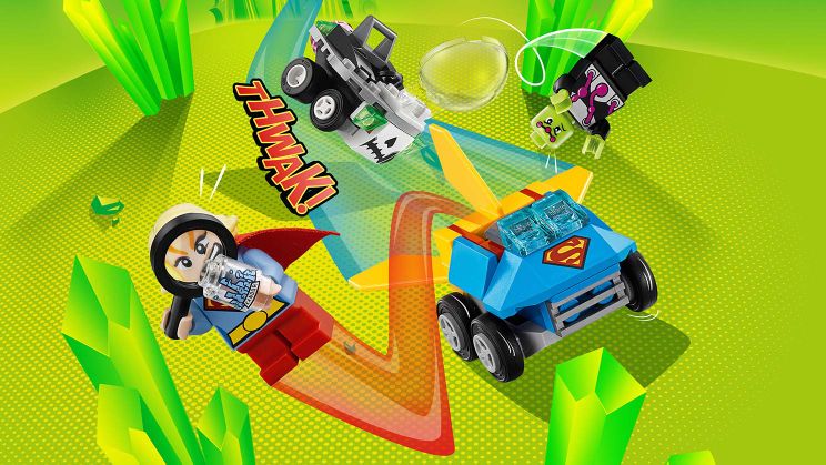 Конструктор Lego Super Heroes - Mighty Micros: Супергерл против Брейниака  