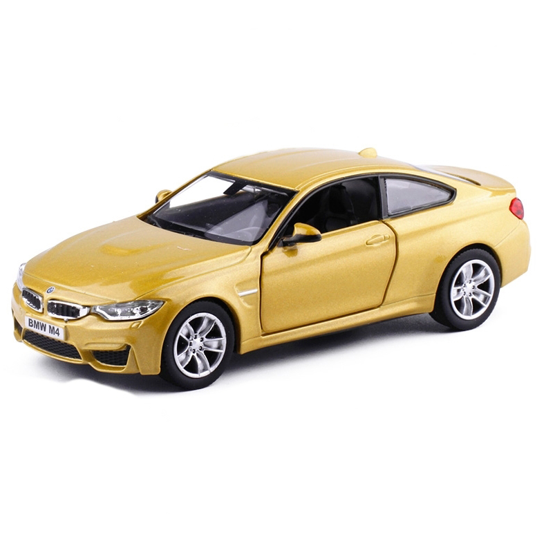 Металлическая инерционная машина RMZ City - BMW M4 Coupe with Strip, 1:32, 2 цвета  