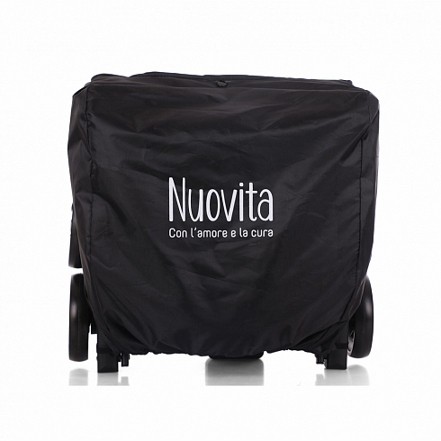 Прогулочная коляска Nuovita Ritmo, bordo, nero/бордовый, черный  