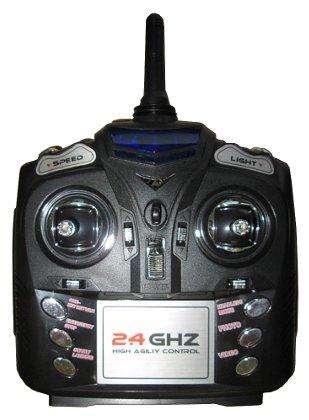 Квадрокоптер Gyro-Predator 2,4GHz, с Wi-Fi камерой 480p, летает 15 минут, 17 х 17 см.  