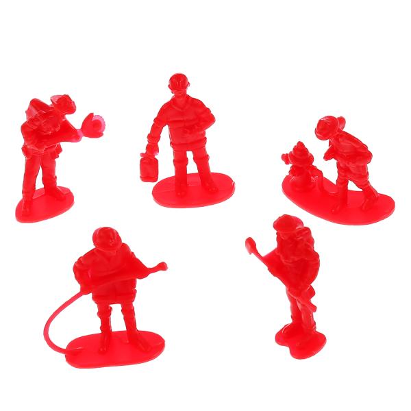 Набор Пожарные: солдатики с инструментами  