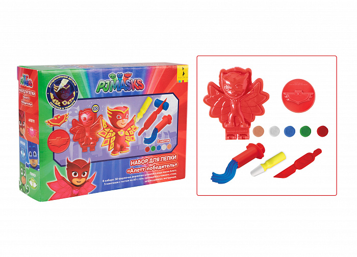 

Набор для лепки Алетт-победитель из серии Герои в масках ТМ PJ Masks