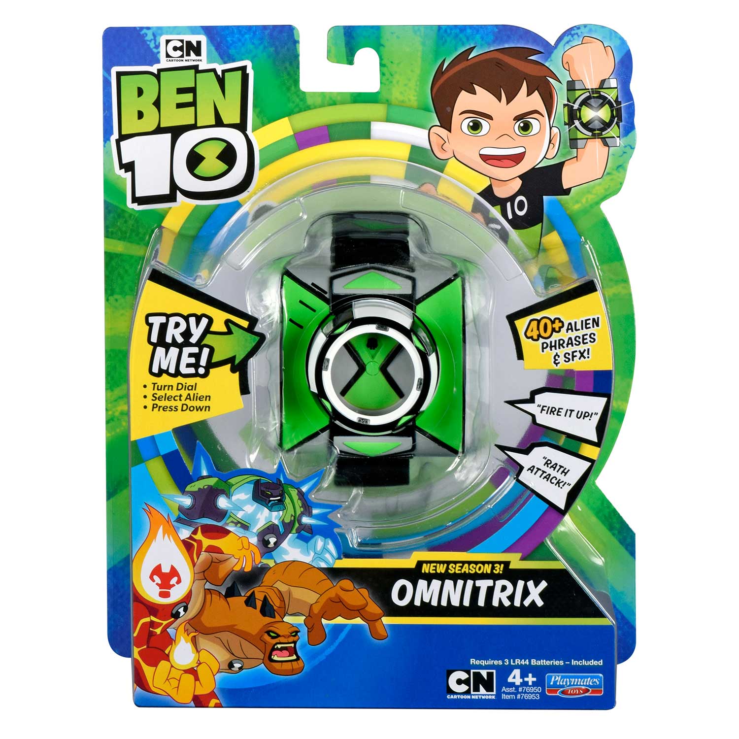 Часы Ben 10 - Омнитрикс, сезон 3  