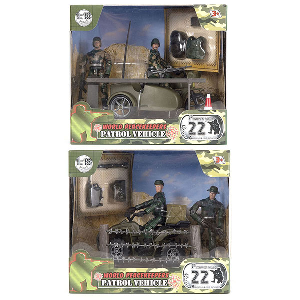 

Игровой набор - WP. Патруль, 1:18, 2 фигурки, 2 вида