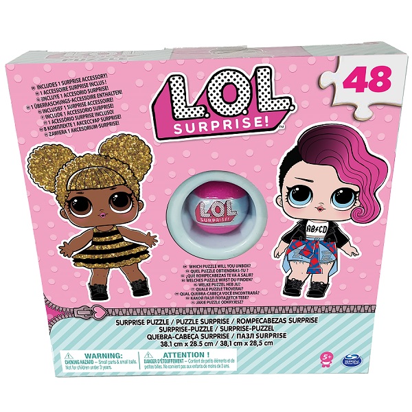 

Игра настольная из серии LOL - Пазл 48 элементов, 2 вида