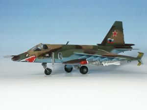 Сборная модель - Советский штурмовик Су-25 Подарочный набор  
