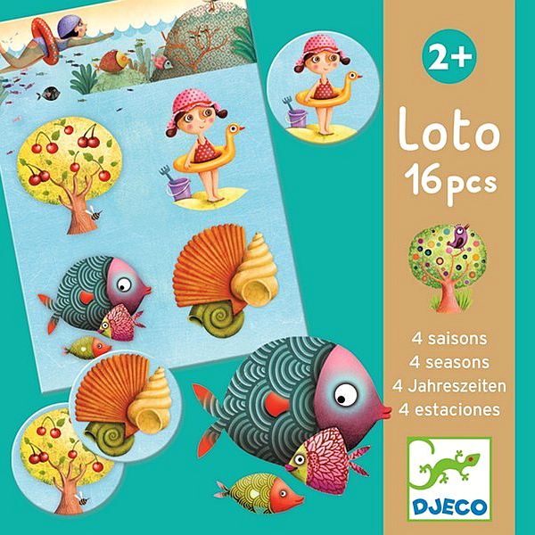 

Настольная игра - Лото 4 сезона