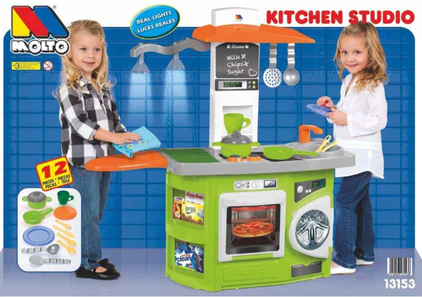 Детская игровая кухня, 1 модуль, свет  