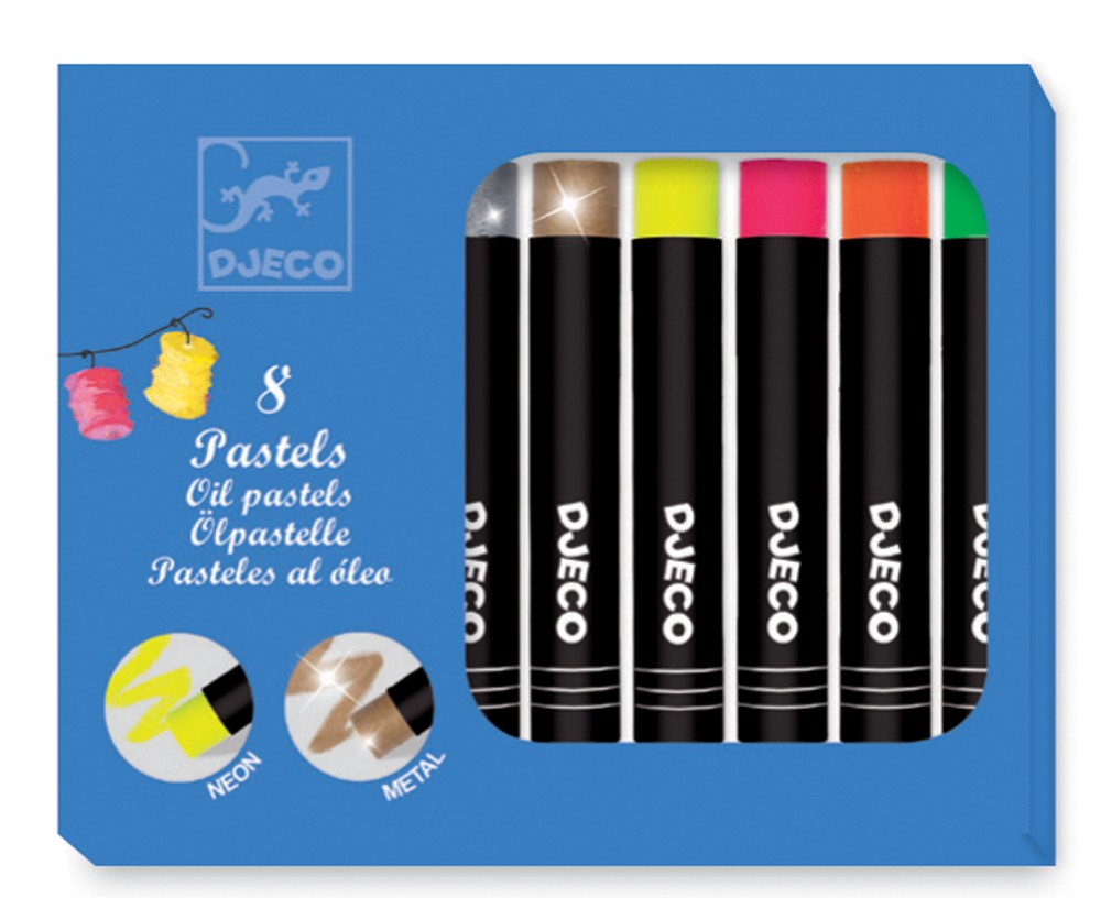 Набор пастельных карандашей, 8 цветов  