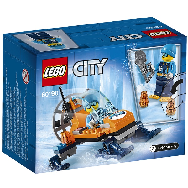 Конструктор Lego City - Арктическая экспедиция Аэросани  